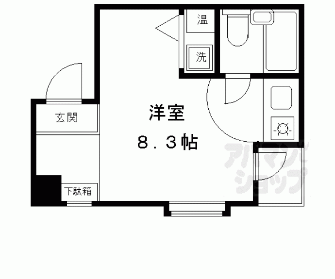 【グランドパレス堀川】間取