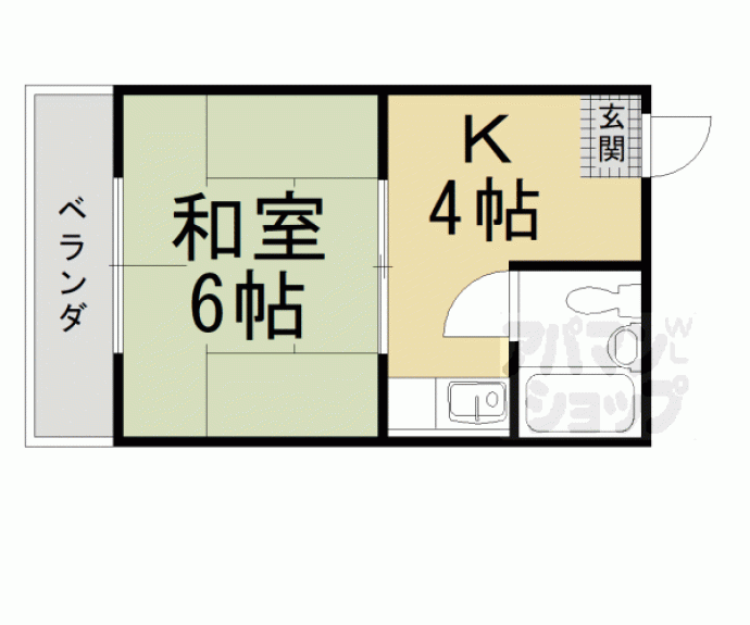 【新谷ハイツ】間取