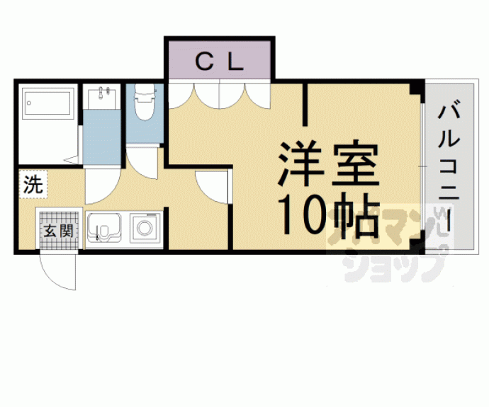 【シティハイツ山科】間取