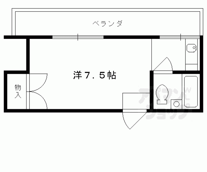 【ピエール山科】間取