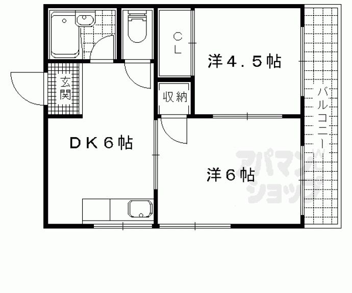 【ロイヤルコーポ】間取