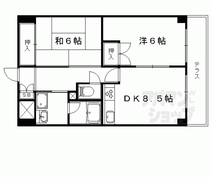 【ファミールＴ．ＣアクトⅡ】間取