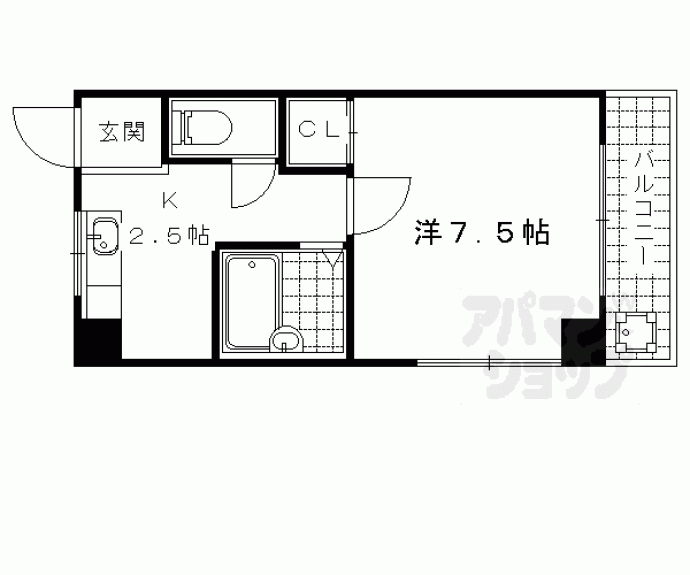 【エクセレント日ノ岡】間取