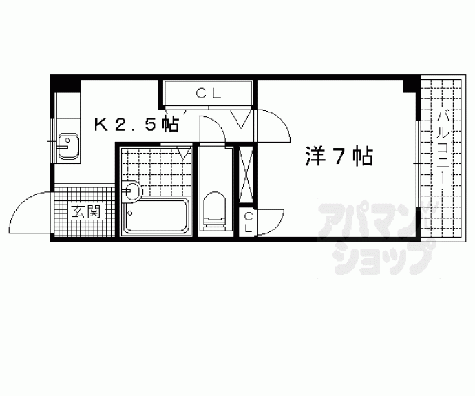 【エクセレント日ノ岡】間取