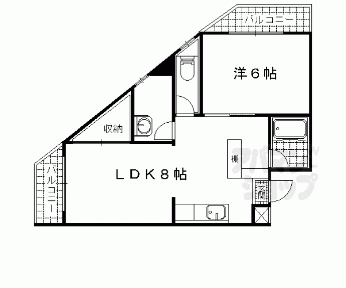 【メゾン四の宮】間取