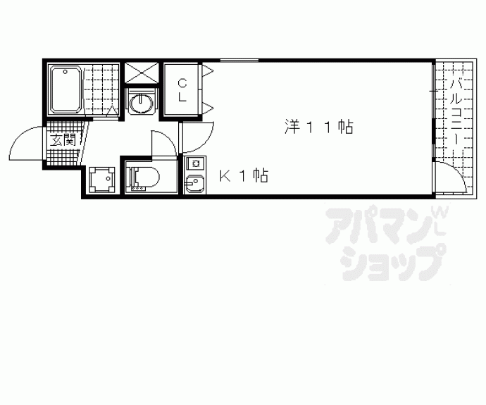 【ドエル竹鼻】間取