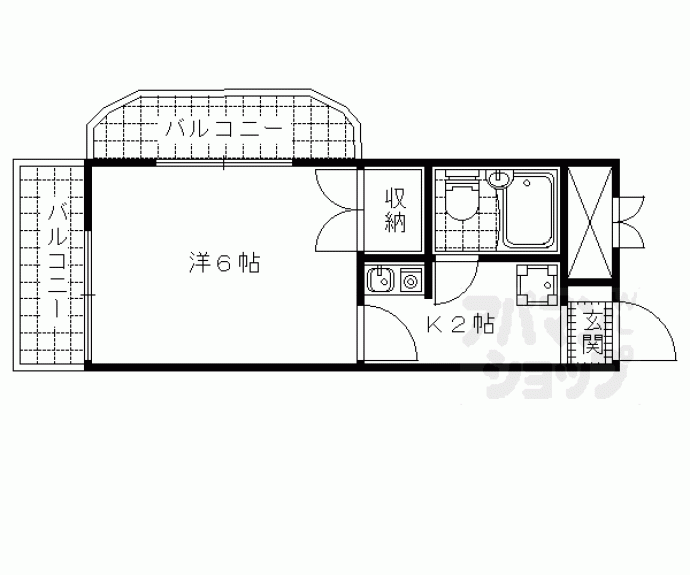 【メゾングランドール】間取