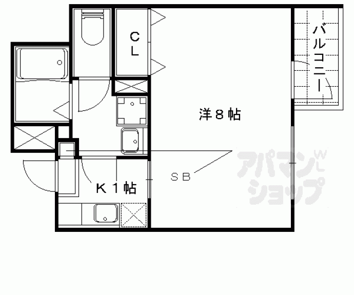 【イーストヴィレッジ大宅】間取