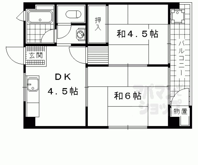 【大宅マンション】間取