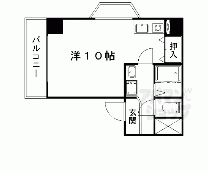 【ドモス竹鼻】間取