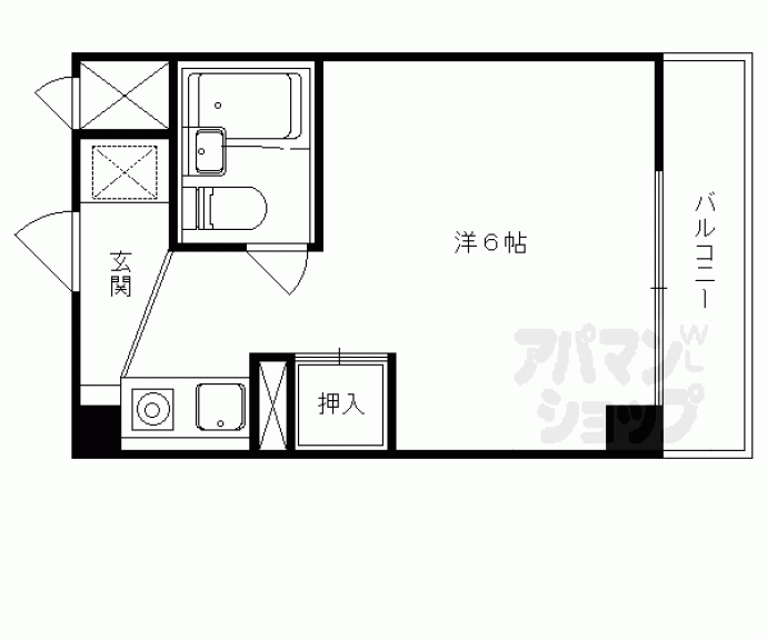 【第６長栄サンシャインみささぎ】間取