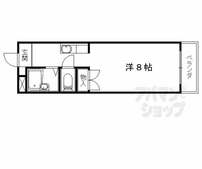 【ルネハイツ芝生】間取