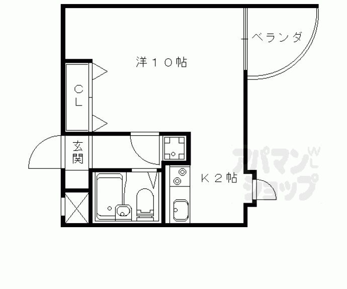 【メゾン・ド・リビエール】間取