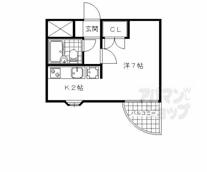【メゾン・ド・リビエール】間取