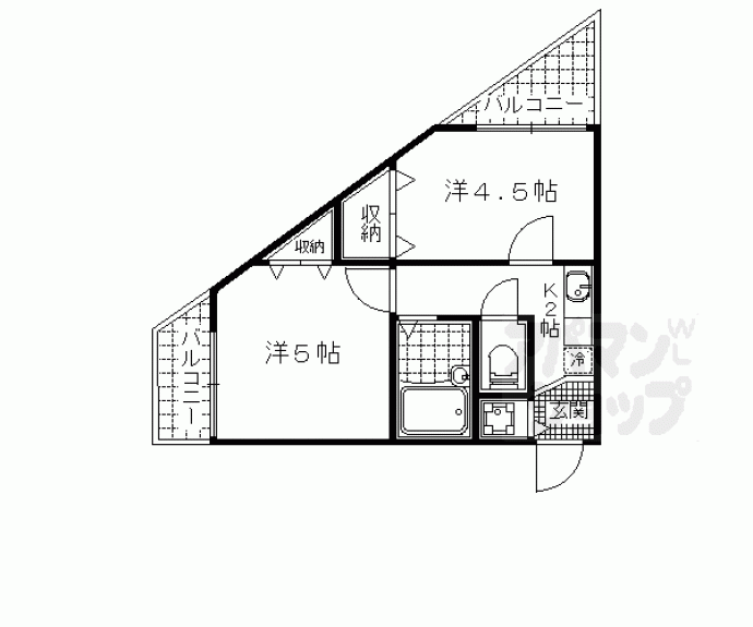 【イースター西栄】間取