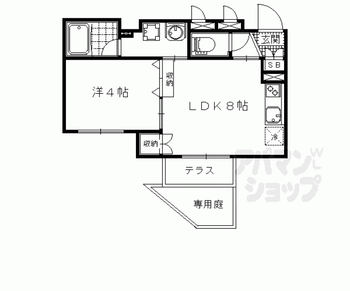 【グラン・ジュテ烏田】間取