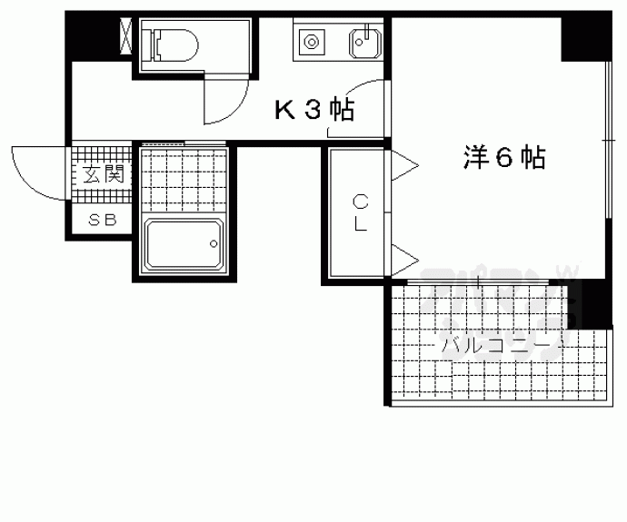 【山科アーバンコテージ】間取