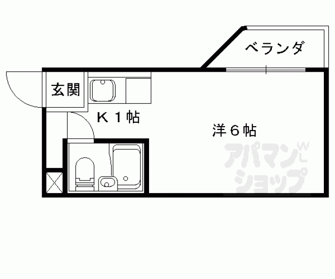 【アルビオンシティ京都沢町】間取