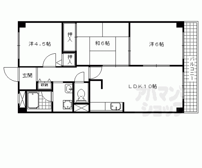 【ロイヤル現代】間取