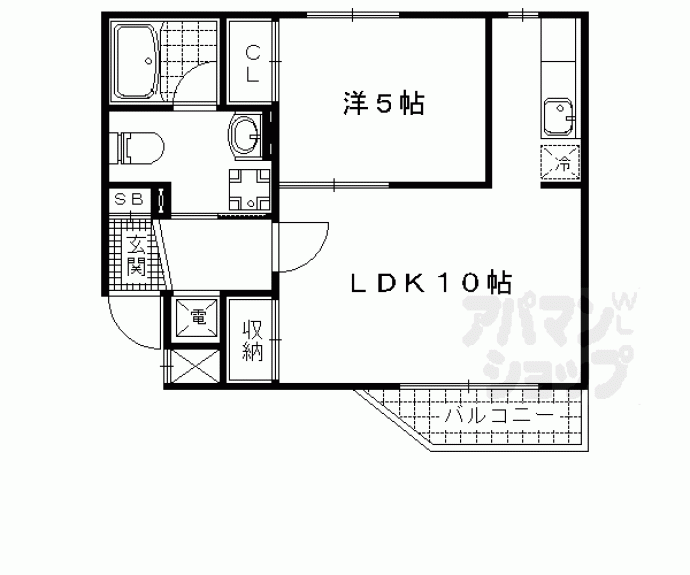 【ＰＡＲＫ　ＨＩＬＬＳ　ＯＹＡＫＥ　ＶＩＬＬＡ　３】間取