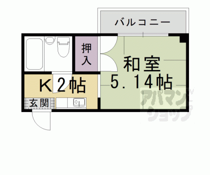 【ハイツコワフュール】間取