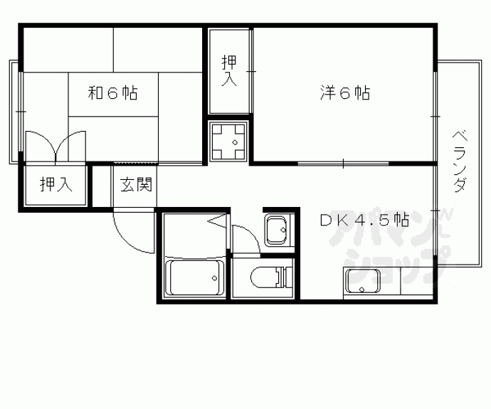 【ドゥ・セジュール】間取