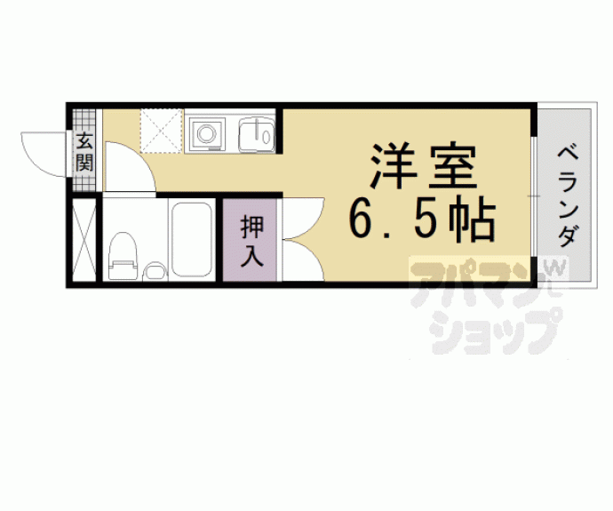 【レナジア山科】間取