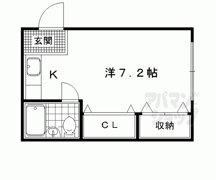 【アースコート四ノ宮】間取