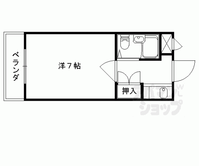 【プラモーションアベニュー】間取