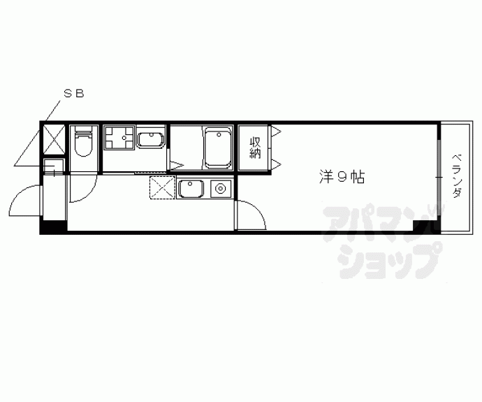 【フラットゴートル】間取