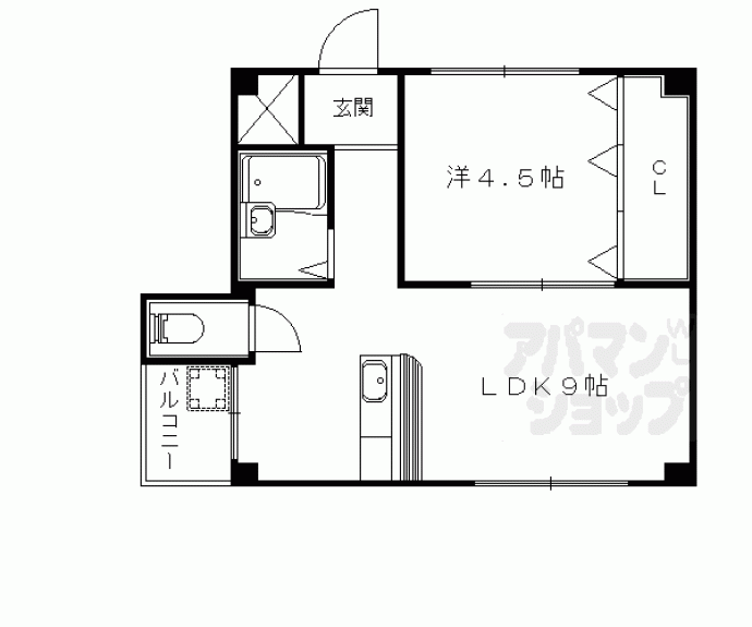 【フォレスト鴨戸】間取