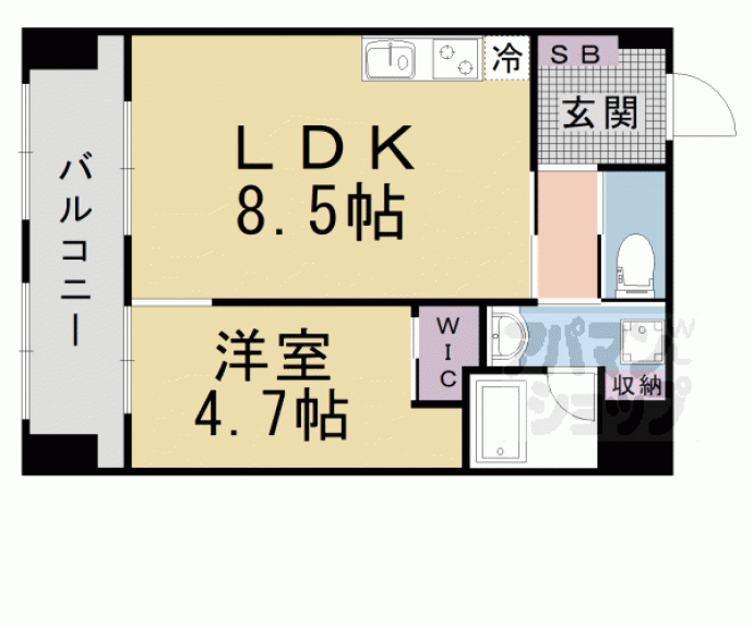 【京都スター・ビル】間取