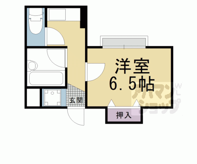 【プラネシア星の子山科駅前】間取