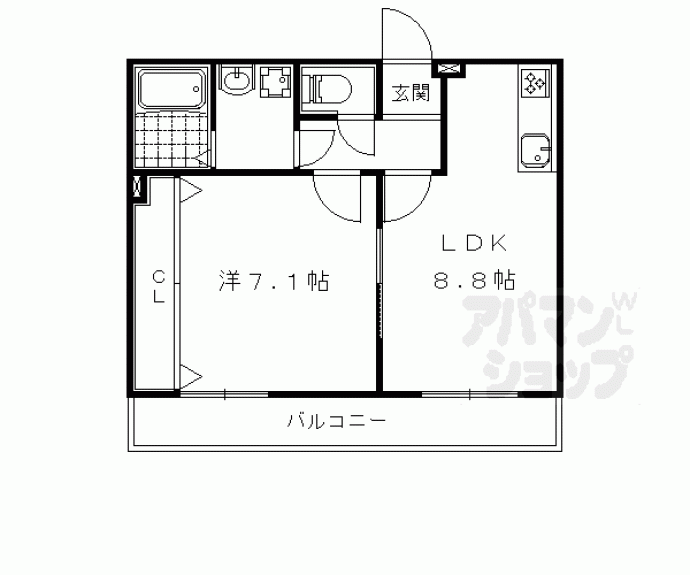 【レ・セーナ】間取