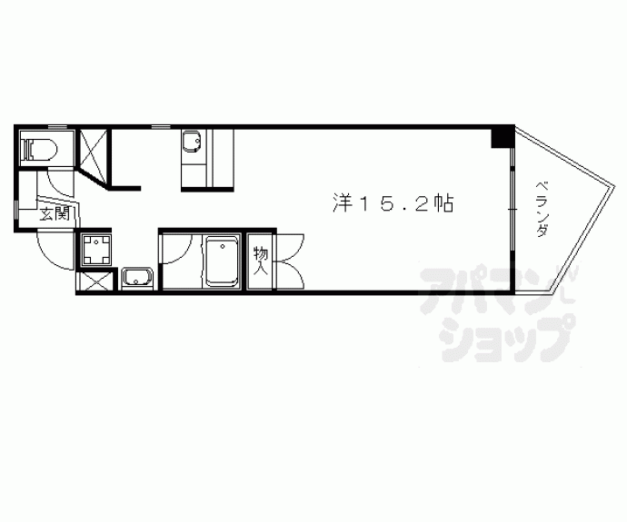 【山科ＩＭビル】間取