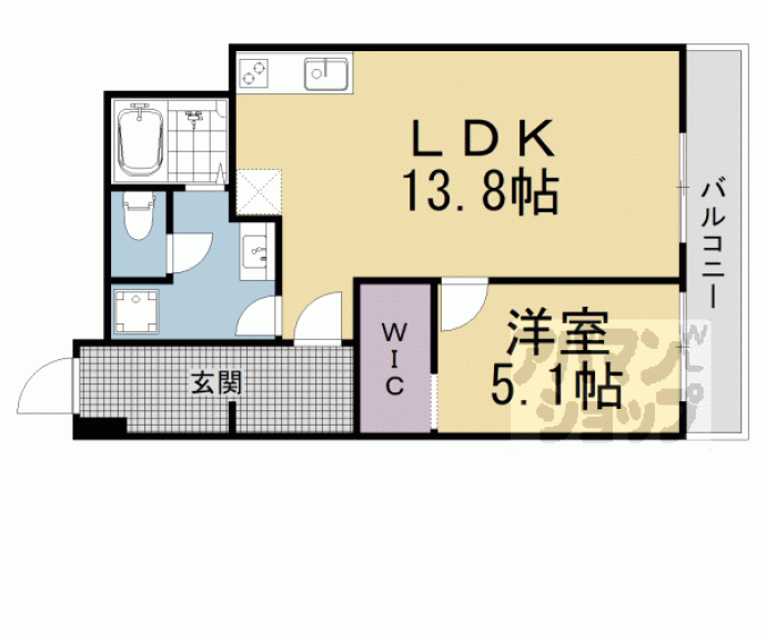 【ロイヤルハイツ秀】間取