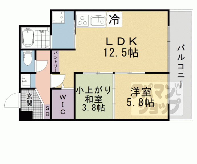 【ロイヤルハイツ秀】間取