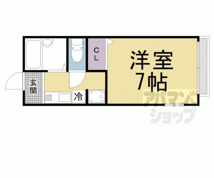 【ディアス北花山Ⅱ】間取