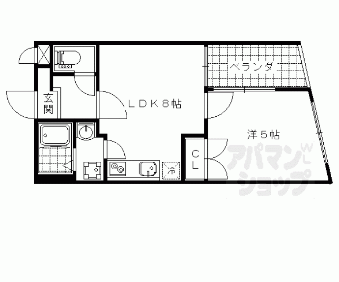 【ＰＡＯ　ＣＯＵＲＴ　ＯＴＯＷＡ】間取