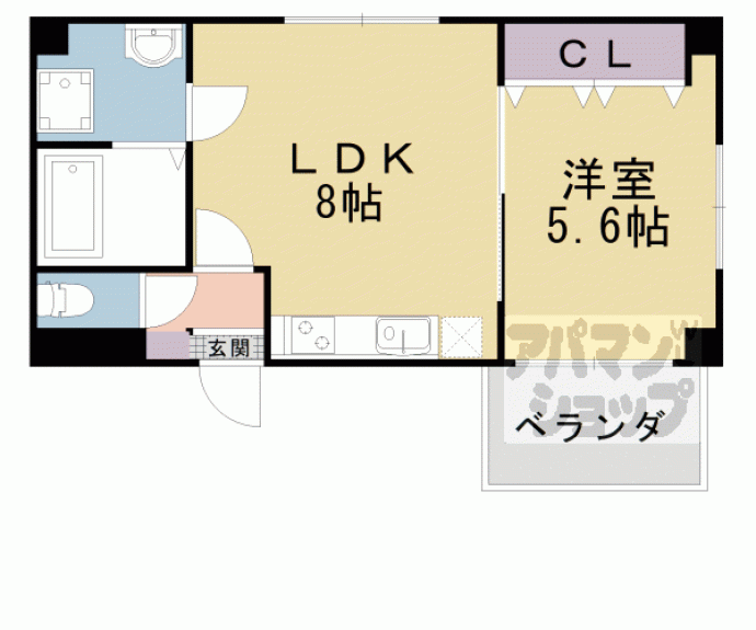 【ＰＡＯ　ＣＯＵＲＴ　ＯＴＯＷＡ】間取