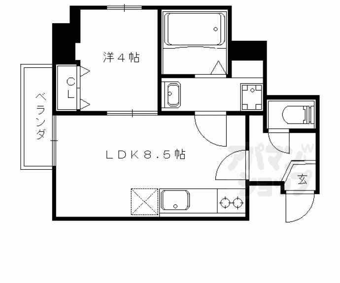 【プレステージ翼】間取