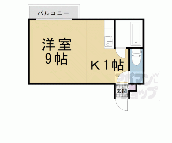 【プルミエール勧修寺】間取