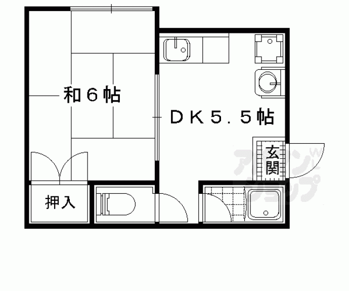 【東野ハイツ】間取