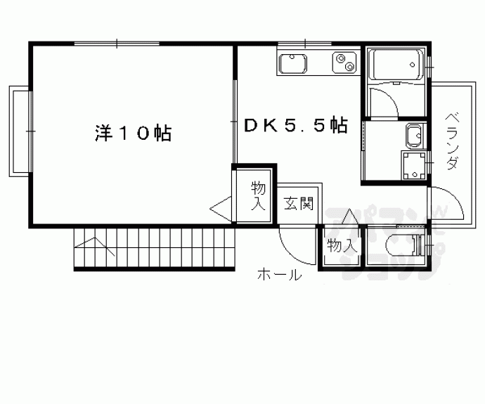 【ルポ・山科】間取