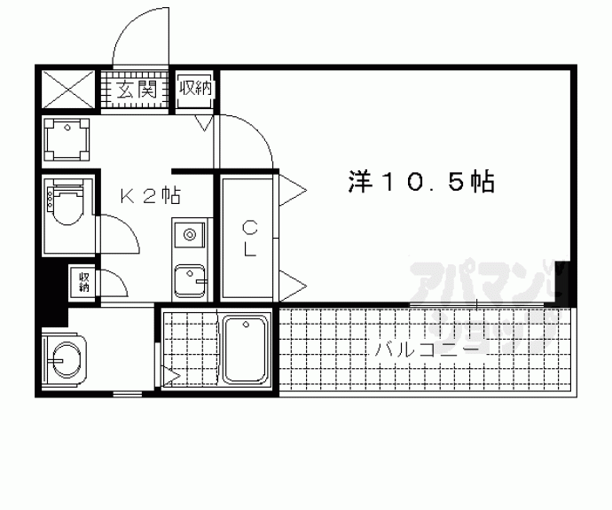 【メゾン・ド・ブランシェ】間取