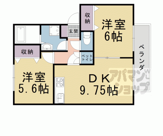 【ヴェネシェモワ】間取