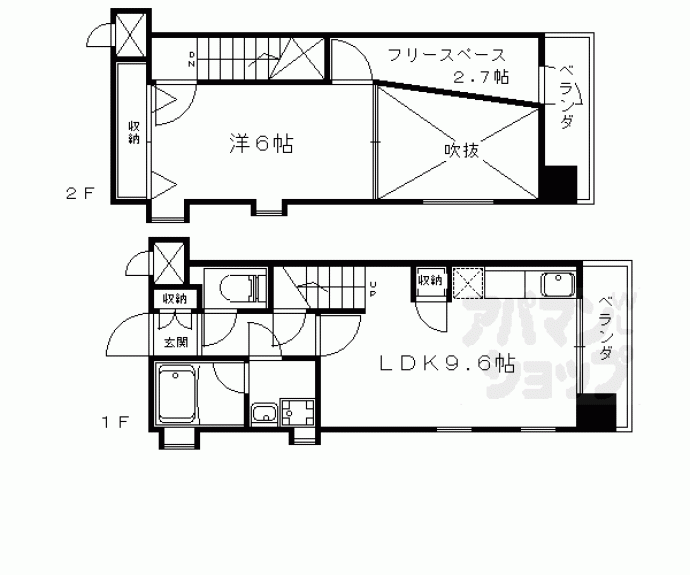 【パラッツォ　ディ　モデルノ】間取