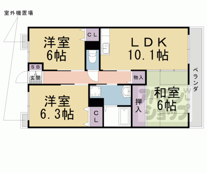 【ワンネス２１】間取