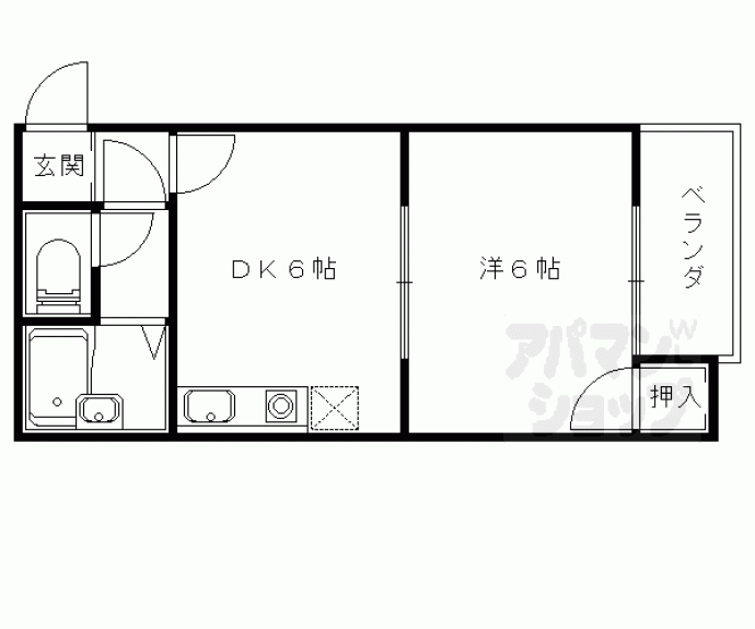 【ハウスミルキーウェイ】間取