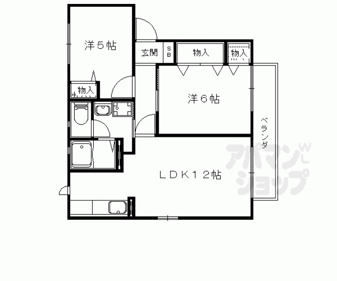 【アリュールⅠ】間取